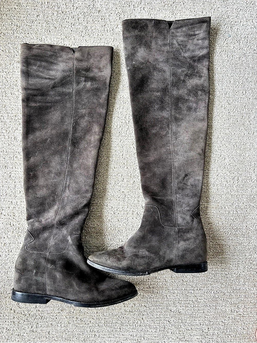 Over-the-Knee Boot Boots Brown